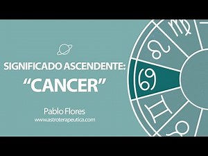 Significado Ascendente Cáncer