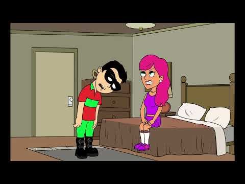 Robin Wakes Up Starfire With an Airhorn/Grounded