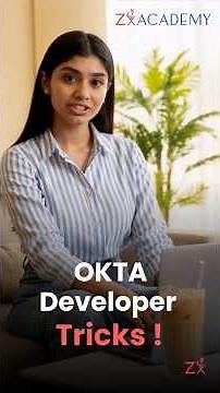 OKTA Developer Tricks ! #shorts