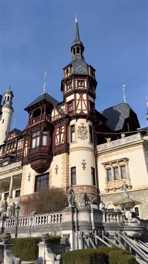 1.2K views · 66 reactions | Discover Peleș Castle in Sinaia, Romania...