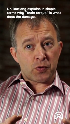 Why do we call it “torque to the brain” or “brain torque” and why does this cause all the damage? Dr. Bottlang explains in the simplest terms he can muster. Because as a German scientist, “layman’s terms” is not exactly his specialty. Lucky for us, a relentless passion for protecting the brain is. | Nuro Protection