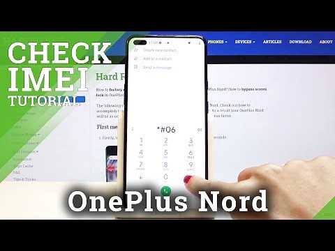 How to Check IMEI & SN in OnePlus Nord – Find IMEI Info