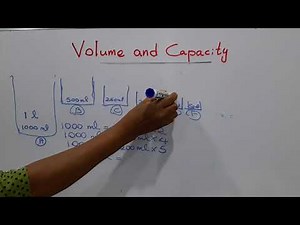 Volume and Capacity - Mathematics Revision for Grade 5, 6 & 7