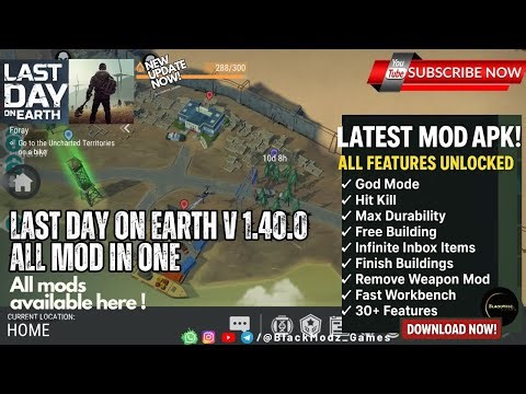 LDOE v1.40.0 ALL MOD RUN #lastdayonearthmod #ldoemodmenu