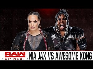 Nia Jax Vs Awesome Kong Dream Match | Full Match Raw 2019