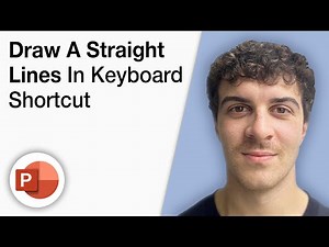 How To Draw a Straight Lines in Keyboard Shortcut - Powerpoint [2025 Full Guide]