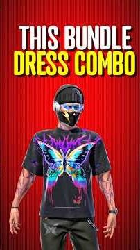 Top 5 Brazil 🇧🇷 Dress Combo in Free Fire | Freestyle Dress Up Like Pro 🎮#shorts #freestyle #freefire