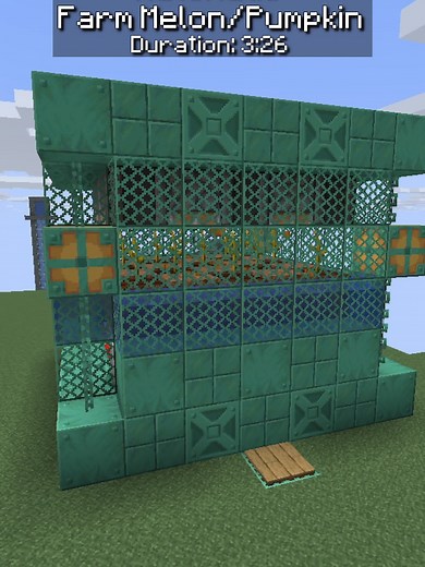 Minecraft – Automatic Melon/Pumpkin Farm (Java Edition) Complete tutorial on how to make an automatic Melon/Pumpkin farm in Minecraft Java Edition. I used: Redstone Dust, Hopper, Barrel, Any solid Block, Any Stair Block, Bucket Water, Observer, Piston, block of redstone, block grass, Powered Rail, hoe, Pumpkin/Melon seeds and Hopper minecart. It works in any world and is super easy to assemble. #minecraft #minecraftjava #minecrafttutorial #minecraftfarm