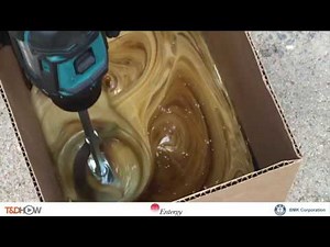 Pole Straightening with Foam