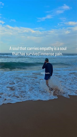 A soul that carries empathy is a soul that has survived immense pain. #LifeQuotes #QuotesToLiveBy | Earthy Empath Autism Family