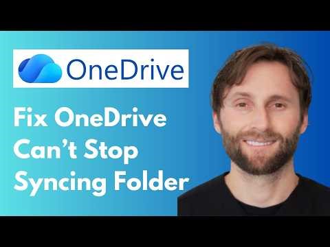 How to Fix Can't Stop Syncing a Folder in OneDrive [Full Guide 2026]