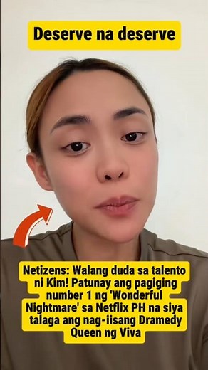Dramedy Queen Kim Molina, top 1 sa Netflix PH ang Wonderful Nightmare! Deserve na deserve ng Viva!