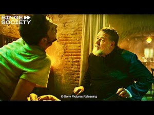 The Pope's Exorcist (2023) - Exorcism With A Pig