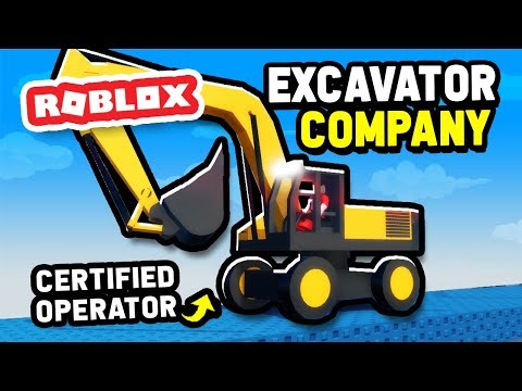 Operating a NEW EXCAVATOR Company in ROBLOX