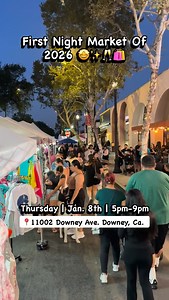 We’re ready for you, Downey! 🤩🙌 🗓️ Thursday | Jan. 8th | 5pm-9pm 📍 11002 Downey Ave. Downey, Ca. 🛍️ 75 Vendors 🌮 Food Trucks 🫔 Food Booths 🍺 Local Restaurants 🪄 Free Magic Show 🎈 Balloon Twisting 🎶 Live DJ 🎟️ Free Entry 🚗 Free Parking & so much more! 🤩🙌 Guests: rsvp using the link in our bio for exclusive access. See you there! #nightmarket #nightmarketfood #downey #downeynightmarket #downtowndowney #downtowndowneynightmarket #familyfun | Angel City Market