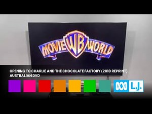 Opening to Charlie and the Chocolate Factory (2010 reprint) Australian DVD