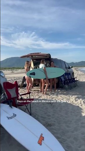 Beach Days in Mexico at All Womens Surf Retreat