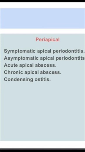 Pulp & Periapical Diagnosis | اسهل طريقه للفهم #pulp_periapicaldiagnosis