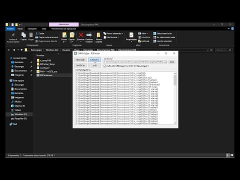 Desempaquetar y empaquetar archivos .PAK y .R2N para R2Beat (vieja forma)