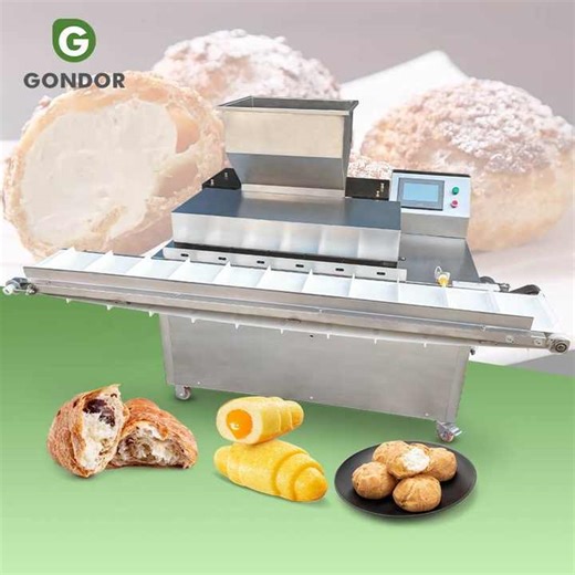 Automatic Needle Inject Filler Pastry Cream Croissant Donut Injector Bread Fill Machine Jam in Bread