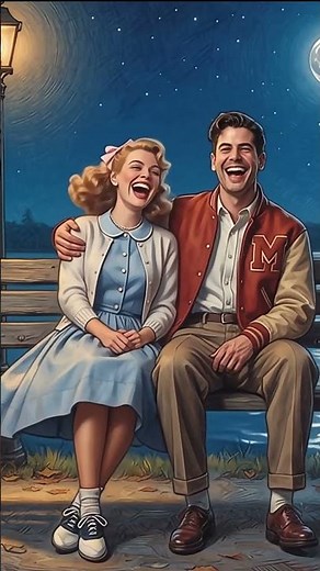 Ribbon in Your Hair | 1950s Doo-wop Love Song (AI Animated)