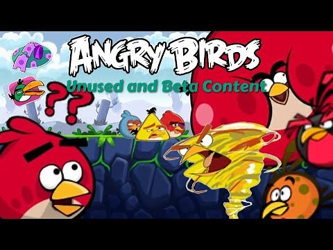 Unused content and secrets in Angry Birds