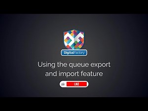 How To Import And Export Queues In CADlink Software