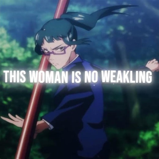 “This woman is no weakling” Maki edit| jjk edit #viral #jujutsukaisen #subscribe