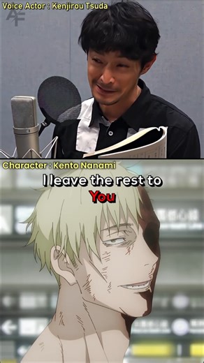 Anime Fantastica on Instagram: "@anime.fantastica Nanami's last words Seiyuu: Tsuda Kenjirou Kento Nanami Voice Acting Jujutsu Kaisen Anime #seiyuu #seiyu #seiyuus #animevoiceactor #jujutsukaisen"