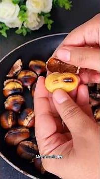 How to Cook Chestnuts Separated from Their Shells at Home #chestnutchestnut