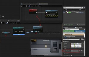 Button Interaction with a Actor, Actor is stored as a Variable