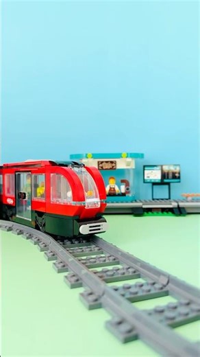 The Coolest LEGO Tram Ever! LEGO City Tram Set 60423