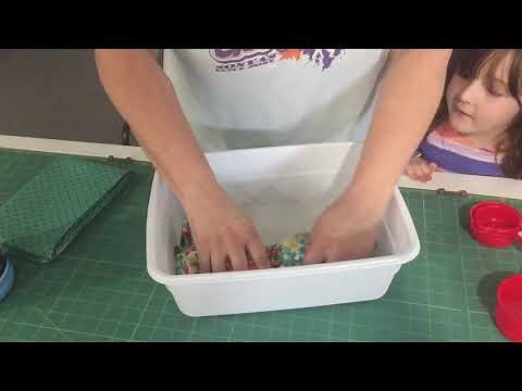 How to Starch fabric.