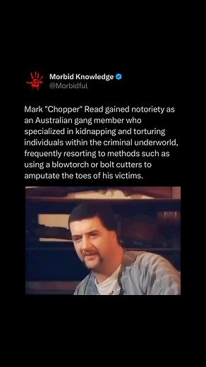 All Things Morbid on Instagram: "The 2000 film Chopper is actually based on his life. Disclaimer: This content is strictly for educational purposes. It is not intended to incite violence, cause harm, or harass anyone. The information presented aims to educate viewers and enhance their understanding of some of history’s most challenging moments."