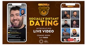 GROWLr to Launch Live Video Dating to Respond to Pandemic