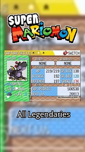 ALL Mariomon LEGENDARIES Revealed! 🔥 #mariomon #shorts