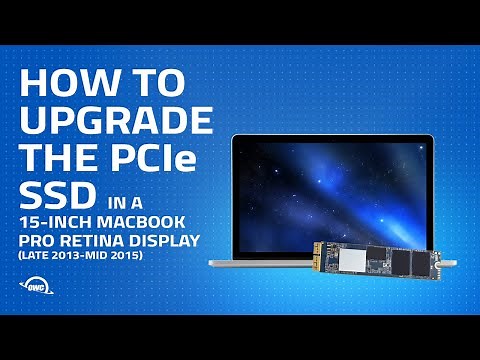 How to Upgrade the PCIe SSD in a 15-inch MacBook Pro w/ Retina display (Late 2013 - Mid 2015)