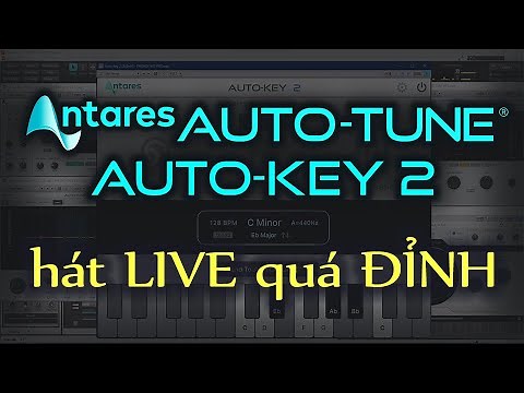 AUTO-KEY 2 và AUTO-TUNE X - bản cập nhật quá XỊN. Hát LIVE Ảo Tung Chảo với COMBO Sennheiser Solo