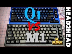 Head2Head: Keychron Q1 vs. Monsgeek M1 - Which 75% mechanical keyboard would you pick? (M) (K) (C)