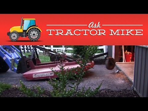 Easily Moving a Brush Hog