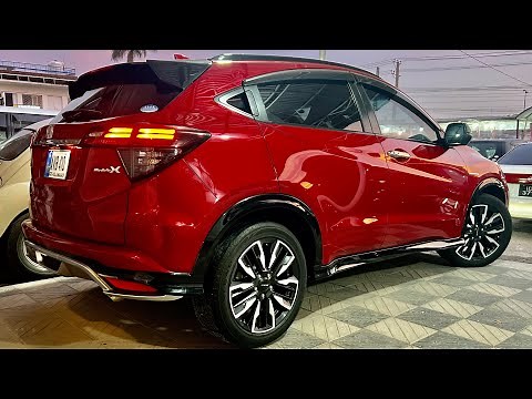 2019 Honda Vezel Modulo X Review - Interior and Exterior Details - Crystal Red Metallic Colour
