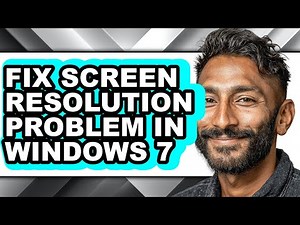 How to Fix Screen Resolution Problem in Windows 7 - Step by Step