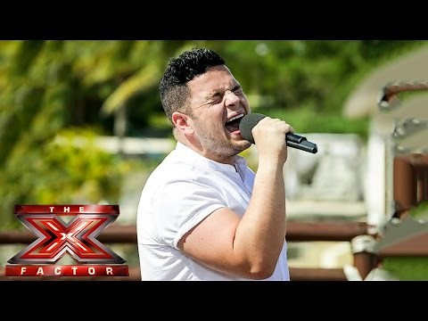 Paul Akister sings Bridge Over Troubled Water | Judges' Houses | The X Factor UK 2014