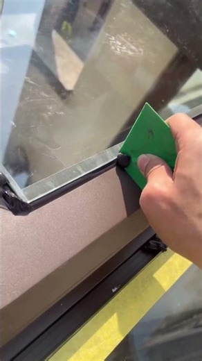 do this after installing the window sealant #shortvideo #window