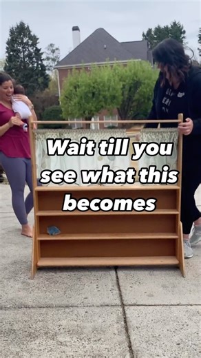27K views · 109 reactions | This old puppet show stage turned into the cutest interchangeable shop! When @delancey.diy surprised me with this thrift find, I knew it would make the perfect Lemonade stand! I added a Bakery and Snow Cone shop too! My kids had the best reaction! I can’t wait for their reactions to the full playroom makeover this week! #thriftflip #furnitureflip #lemonadestand #playroom #trashtotreasure #diylikeamother | Emily Made Home | Facebook