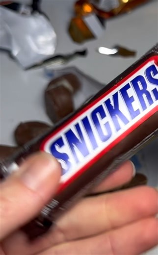 ASMR Chocolate Bliss: Unwrapping Snickers