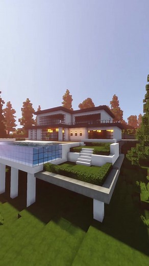 Building Cozy Modern Houses in Minecraft