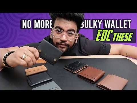 My Favourite Slim Wallets for Minimalists : EDC Upgrade (2024)