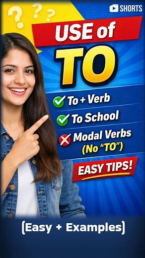 English Grammar: Use of TO with Rules & Examples