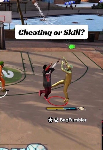 You guys think I’m cheating or legit? #2k26 #nba2k26 #nba2k #2kclips #zen